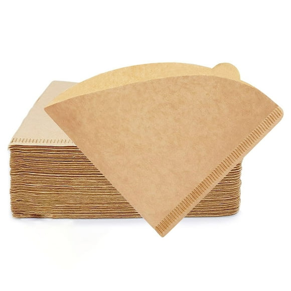 1 box of 1-4 cups coffee filter paper 100 pieces of coffee filters drip hand brewed hanging ear coffee powder filter paper