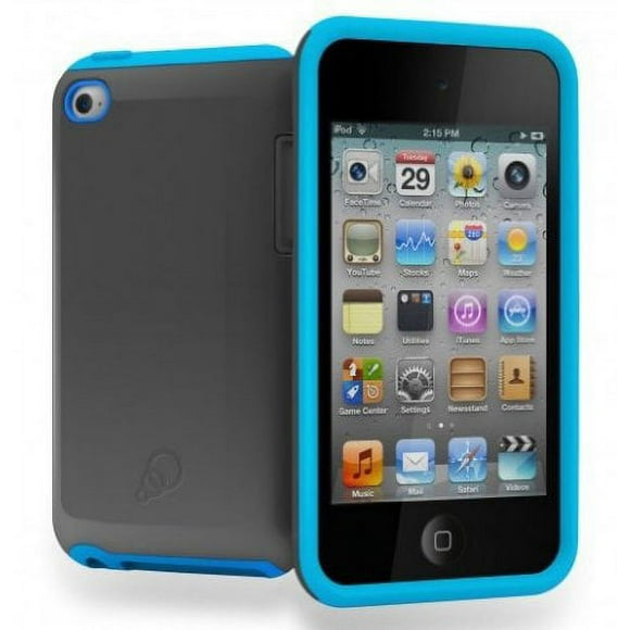 Cygnett PC and Silicon Case for iPod touch 4G, Blue