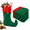 Elf-24 Pack, variant on 36 Pack Christmas Stockings, Blue & White, 19 Inch Felt Holiday Decorations for Family Use