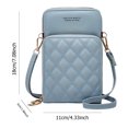 thumbnail image 4 of Bolso de hombro compuesto antioxidante Bolso bandolera Lady Leisure (Azul claro), 4 of 7