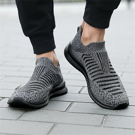

NECHOLOGY Sneakers High Top for Men Men Shoes Summer Large Size Lightweight Mesh Outdoor Non Men s 574 V2 Sport Sneaker Grey 10.5