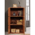 thumbnail image 3 of Pemberly Row 3 Shelf 6 Door Bookcase in Cherry, 3 of 5