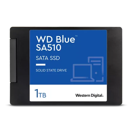 UPC: 0718037884653 | Western Digital 1TB WD Blue SA510 SATA SSD  Internal 2.5”/7mm Cased Solid State Drive – WDS100T3B0A