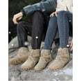thumbnail image 6 of Mens Barefoot Winter Hiking Snow Boots | Non-Slip Zero Drop Sole | Wide Toe Box | Warm Fur Lined, 6 of 8