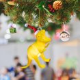 thumbnail image 1 of Colgante acrílico para árbol de Navidad - Adornos de dinosaurios y aviones - Adornos navideños en pack de 2, 1 of 2