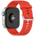thumbnail image 2 of Fit4 Pro Smart Watch Replacement Band Durable Silicone Strap With Secure Silver Buckle Accessory, 2 of 4