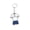 Blue D-1, variant on 2026 US Canada Mexico Flame Football Acrylic Keychain, Sports Fan Souvenir Pendant Key Ring for Soccer Supporters