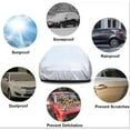 thumbnail image 5 of PEVA Car Protector for All Seasons with Reinforced Seams, Breathability and UV Protection, 5 of 8