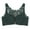 Dark Green, variant on ,Women's Comfort Rose Lace Bras Push up Soft Bra Supportive Lift Racerback Elegant Bralettes Black 38/85D