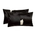 thumbnail image 1 of Natural Torino Kobe Neutral Cowhide Pillow | 2-Pack | 12"x20", 1 of 2