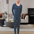 thumbnail image 2 of MSJUHEG Thermal Underwear For Men Thermal Shirts For Men Long Johns For Women Womens Long Johns Womens Underwear High Waisted Underwear For Women Gray 4XL, 2 of 4