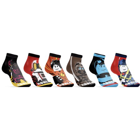 Roblox Characters Kids 6 Pack Socks | Walmart Canada Roblox Characters Kids 6 Pack Socks | Walmart Canada