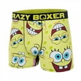 thumbnail image 6 of Crazy Boxers SpongeBob SquarePants Faces Boxer Briefs in Present Box-Small (28-30), 6 of 6