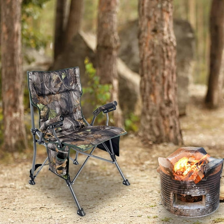 REDCAMP 360° Swivel Heated Hunting Chairs for Ground Blinds