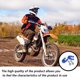 thumbnail image 5 of Riwesomey Amortiguador que aumenta las piezas pequeñas del Motor de aleación de aluminio, mano de obra fina, duradero, estable, resistente, para el Accesorios para motos Azul Riwesomey VI018793-03B, 5 of 5