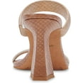 thumbnail image 5 of Dolce Vita Novah Taupe Multi Embossed Stella Slip On Spool Heeled Dress Sandals (Taupe Multi Embossed Stella, 5), 5 of 9