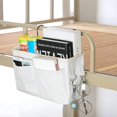 thumbnail image 2 of Blanc Organisateur de Chevet, Poches de Chevet Suspendre, Sac de Rangement Suspendre pour Table de Chevet, Poche de Rangement Chevet, pour Montre, T, 2 of 4