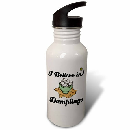 

I Believe In Dumplings 21 oz Sports Water Bottle wb-105129-1