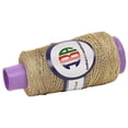 thumbnail image 2 of IBA Indianbeautifulart Metallic Thread For CraftsTwistedCordFor MacrameTwistedRope For Handmade Art DIY Projects Wall Art Decorations Pack of 1 |Beige, 2 of 5