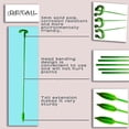 thumbnail image 4 of 30 Pack Plant Support Stakes, Garden Single Stemmed Plant Support, 4 of 5