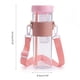 thumbnail image 2 of Botella de agua con pajita, jarra de agua potable grande portátil con correa ajustable para el hombro, para gimnasio, exteriores, Camping, deportes, viajes, 2 of 8