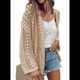 thumbnail image 1 of Suéter Tipo Cárdigan para Mujer Color Albaricoque XL, 1 of 7