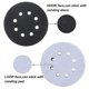 thumbnail image 5 of 5" (125mm) 8-hole soft sponge interface pad for sanding pads and hook-and-loop sanding discs, 5 of 5