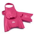 thumbnail image 2 of Voit Aletas cortas de Natación para niños, cómodas de silicona, aletas para nadar o bucear, talla chica color rosa, 2 of 4