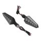 thumbnail image 5 of 1 par DC12V motocicleta señal de giro de 2 vías Universal IPX6 luz indicadora de LED impermeable para moto, 5 of 5