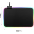 thumbnail image 2 of Game Mouse Pad Mat RGB Luminous Large Size Electronic Sports Thicken Table Top Mouse Pad for PC, Laptop, Desk, 2 of 8