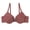 Brown, variant on Vedolay Sports Bras Women's Double Support Wirefree Bra,Brown L