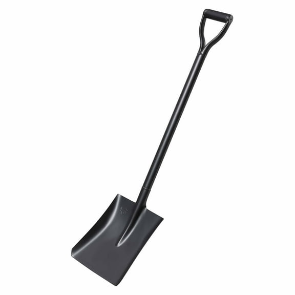 LCOKEIY Heavy-Duty Transfer Shovel with 41-Inch long Durable Handle and Blade- Ideal for Landscaping, Gardening, and Snow Removal