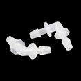 thumbnail image 6 of Unique Bargains 6pcs L Shaped Plastic 3/16" Hose Barb Plastic 90 Degree L Right Angle Barbed Fitting for Car White, 6 of 6