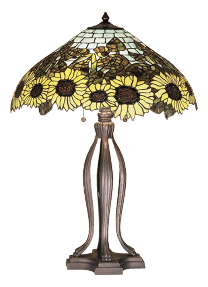 30"H Wild Sunflower Table Lamp