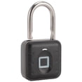 thumbnail image 1 of Fingerprint Padlock, IP67 Waterproof Fingerprint Lock with 10 Fingerprint Capacity, Padlock Keyless Biometric, Smart Padlock Waterproof Suitable for Gym Locker, 1 of 7