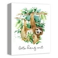 thumbnail image 2 of Creative Products Let's Hang Out Sloth 11x14 Canvas Wall Art, 2 of 5