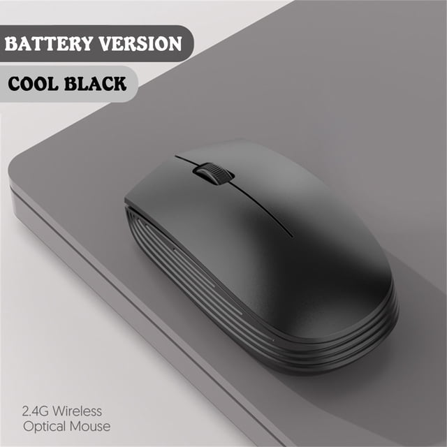 NARABB Wireless Computer Mouse Desktop Notebook Business Office Portable Optical Mouse (battery Version)