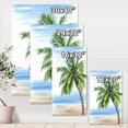 thumbnail image 4 of Designart Palm Tree At The Beach Resort Canvas Wall Art, 4 of 4