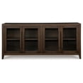 thumbnail image 3 of Ashley Furniture Balintmore 4-Door Wood Accent Cabinet, Warm Dark Brown, 3 of 7