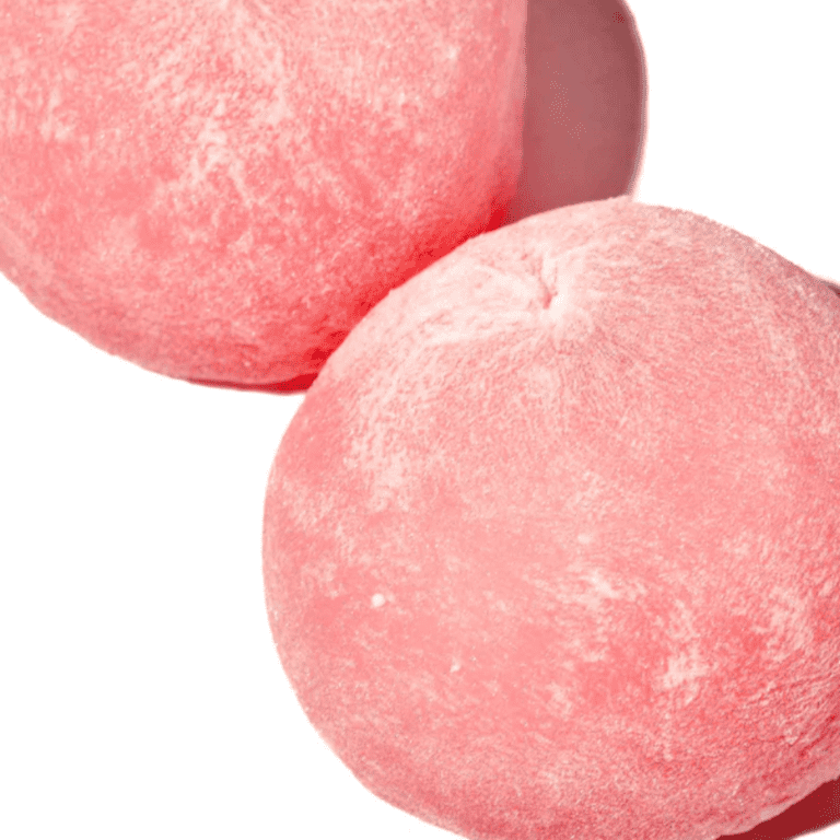 HADSON Japanese Fruit Mochi, Peach Daifuku Sweet Rice Cake, 7.05