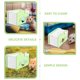 thumbnail image 3 of TABLETREANDS 2Ud Casa Para Hámster De PVC Color Resistente Y Para Mascotas, 3 of 6