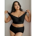thumbnail image 3 of POSESHE Super Soft Wireless Bra with Full Coverage, Push-Up Bra with Natural Lift, M-5XL, 3 of 5