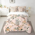 thumbnail image 2 of Erosebridal Koala Print Bedding Queen Size, Blossoms Floral Flower Bedding Sets Queen Size, Cute Wildlife Comforter Sets with Sheets, Microfiber Room Decoration, 7pcs, 2 of 4