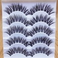 thumbnail image 4 of 5 Pairs False Eyelashes Attractive Comfortable Natural Look Eye Makeup Natural False Eyelashes, 4 of 7