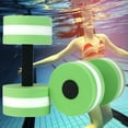 thumbnail image 4 of VOAVEKE Water Weights For Pool Exercise,1 Pair Aqua Fitness Barbells Foam Dumbbells Hand Bars Pool Resistance Exercise, 4 of 5