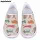 thumbnail image 1 of Zapatos planos informales de enfermera para mujer de Doginthehole, diseño de gatito de dibujos animados Kawaii a la moda, zapatos de malla transpirables, cómodos y livianos, 1 of 5