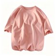 thumbnail image 4 of Aofany Plus Size T-Shirts for Men Sale Classic Men Short Sleeve T-shirt Casual Pullover Round Neck Summer Tops, 4 of 5