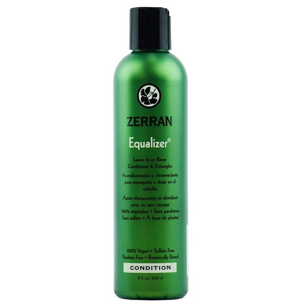 Acondicionador Zerran Equalizer Leave In or Rinse, 8 onzas