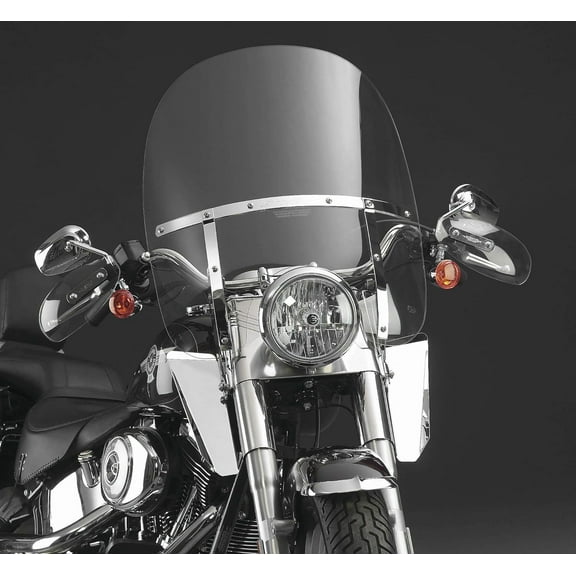 National Cycle New Switchblade & Spartan Windshield Chrome Lowers, 562-21281