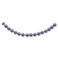 thumbnail image 2 of Collier de Perles de Culture Akoya en Or Blanc 14K 6-7mm Noir Rond 16 Pouces, 2 of 2